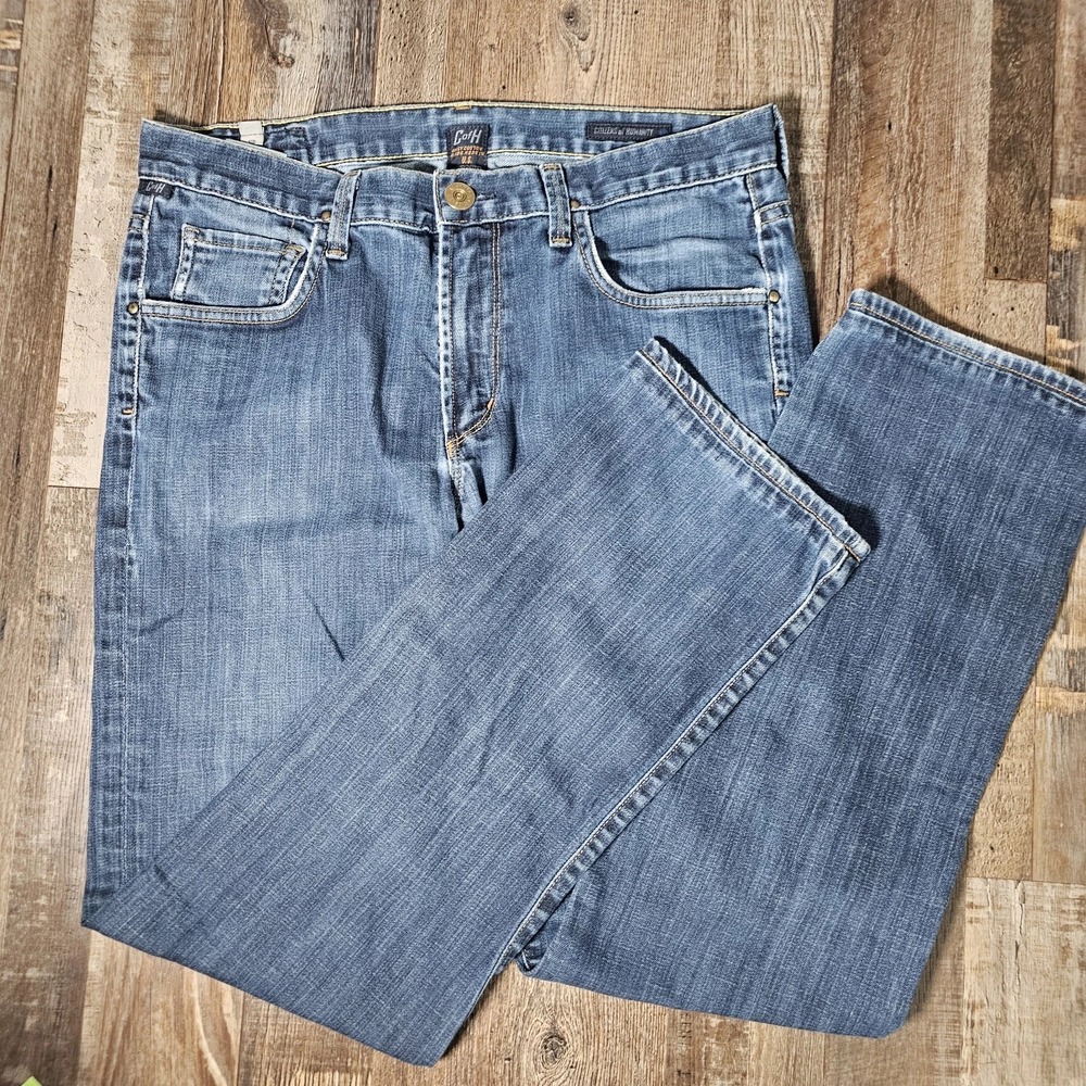 LOT OF 2  CofH Citizens Of Humanity Sid Jeans, Size 33 31" inseam cotton blend